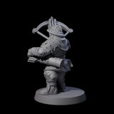 Grand Dwarf Crossbowman B Miniature for Dungeons and Dragons, Pathfinder or other TTRPGs
