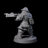 Grand Dwarf Crossbowman C Miniature for Dungeons and Dragons, Pathfinder or other TTRPGs