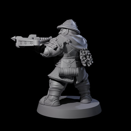 Grand Dwarf Crossbowman C Miniature for Dungeons and Dragons, Pathfinder or other TTRPGs