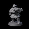 Grand Dwarf Crossbowman C Miniature for Dungeons and Dragons, Pathfinder or other TTRPGs