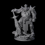 Grand Fire Giant Warlord Miniature for Dungeons and Dragons, Pathfinder or other TTRPGs