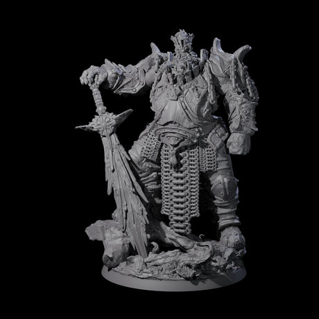 Grand Fire Giant Warlord Miniature for Dungeons and Dragons, Pathfinder or other TTRPGs