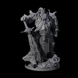 Grand Fire Giant Warlord Miniature for Dungeons and Dragons, Pathfinder or other TTRPGs