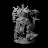 Grand Fire Giant Warlord Miniature for Dungeons and Dragons, Pathfinder or other TTRPGs