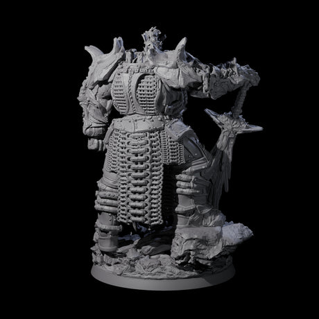 Grand Fire Giant Warlord Miniature for Dungeons and Dragons, Pathfinder or other TTRPGs
