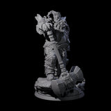 Grand Fire Giant Warlord Miniature for Dungeons and Dragons, Pathfinder or other TTRPGs