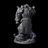 Grand Fire Giant Warlord Miniature for Dungeons and Dragons, Pathfinder or other TTRPGs