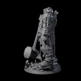 Grand Fire Giant Warlord Miniature for Dungeons and Dragons, Pathfinder or other TTRPGs