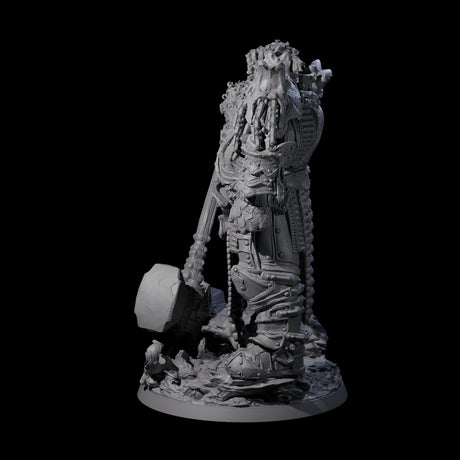 Grand Fire Giant Warlord Miniature for Dungeons and Dragons, Pathfinder or other TTRPGs