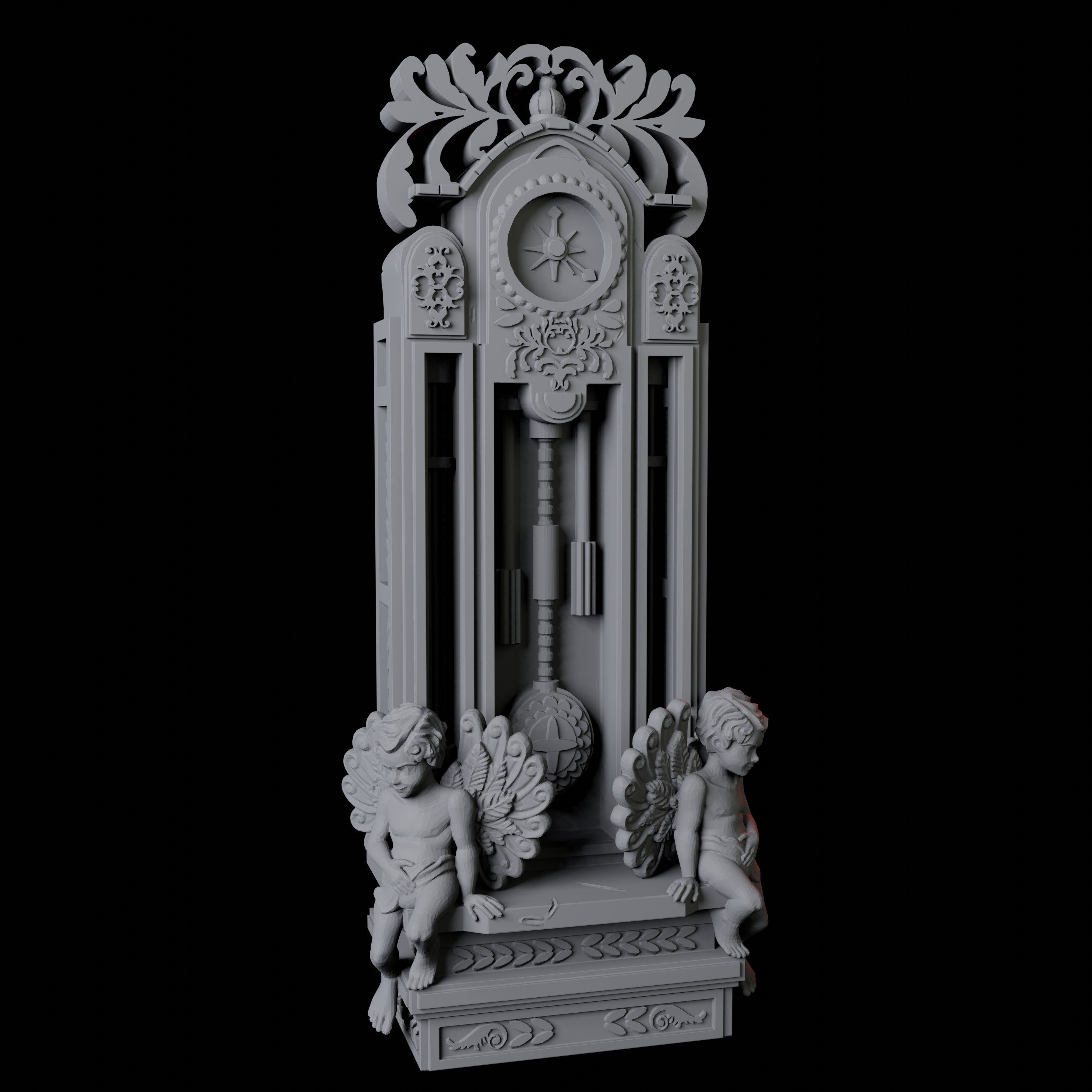 Grandfather Clock Miniature for Dungeons and Dragons