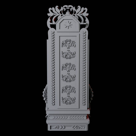 Grandfather Clock Miniature for Dungeons and Dragons, Pathfinder or other TTRPGs
