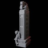 Grandfather Clock Miniature for Dungeons and Dragons, Pathfinder or other TTRPGs