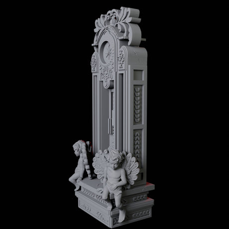 Grandfather Clock Miniature for Dungeons and Dragons, Pathfinder or other TTRPGs