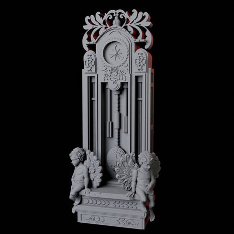 Grandfather Clock Miniature for Dungeons and Dragons, Pathfinder or other TTRPGs