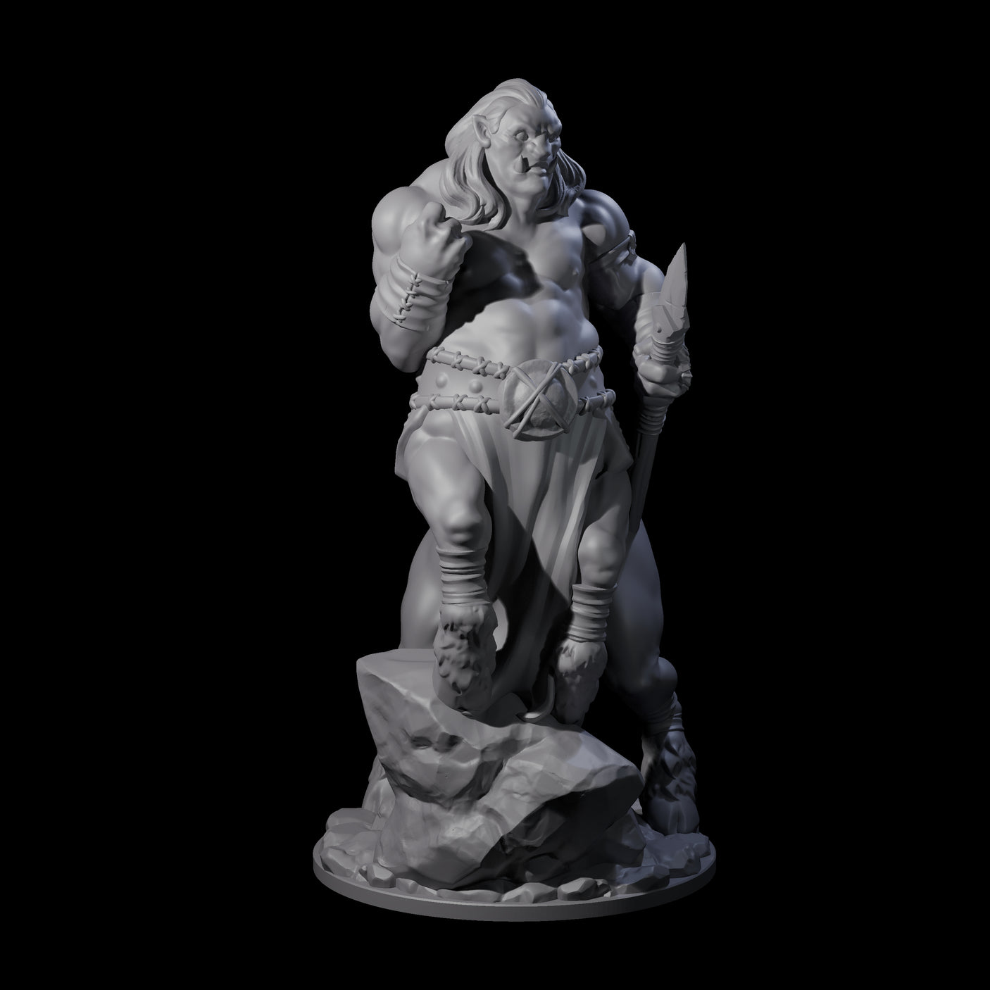 Grasping Centaur Warrior Miniature for Dungeons and Dragons, Pathfinder or other TTRPGs