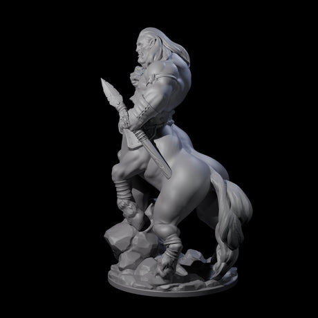 Grasping Centaur Warrior Miniature for Dungeons and Dragons, Pathfinder or other TTRPGs