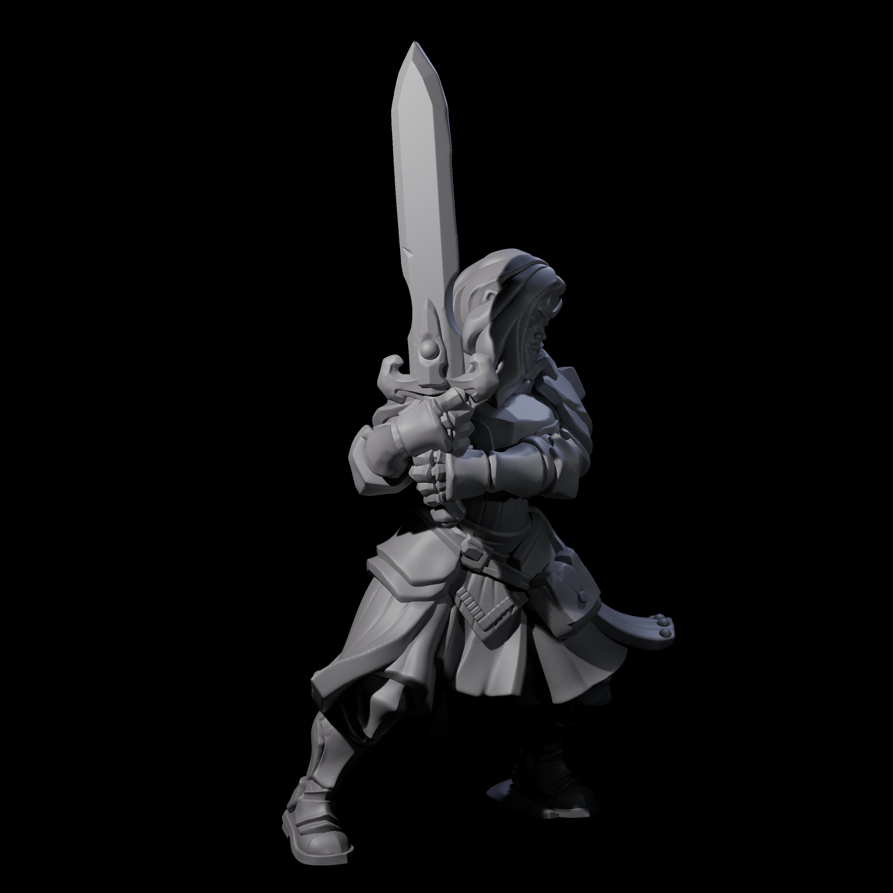 Grasping Knight Miniature for Dungeons and Dragons, Pathfinder or other TTRPGs