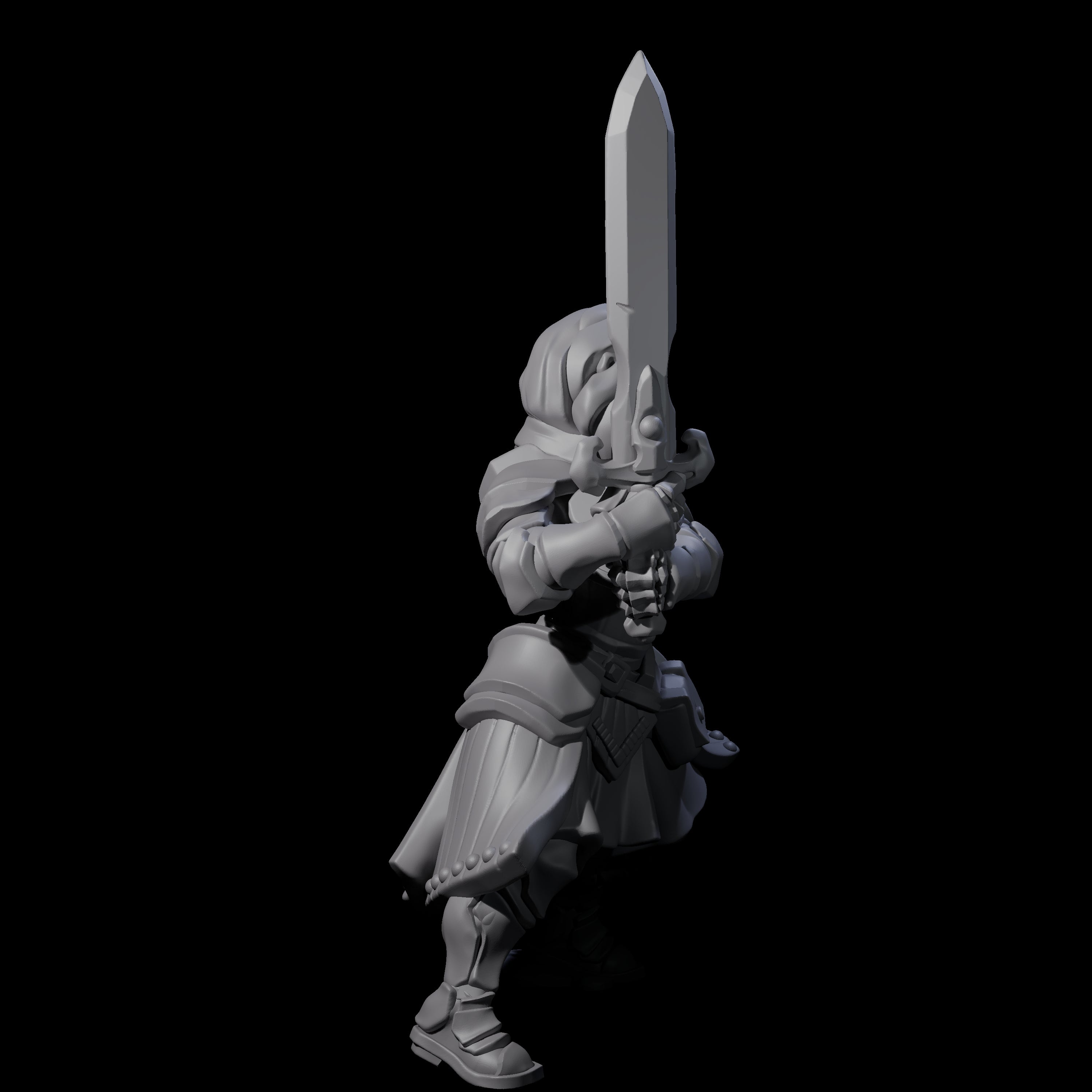 Grasping Knight Miniature for Dungeons and Dragons, Pathfinder or other TTRPGs