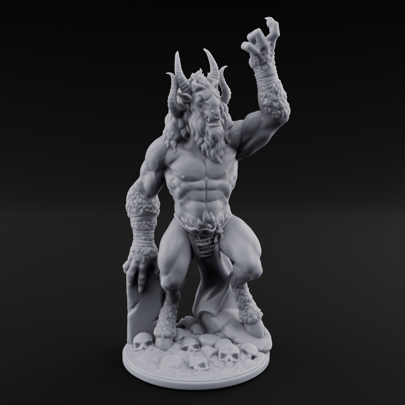 Grasping Demon Lord Miniature for Dungeons and Dragons, Pathfinder or other TTRPGs