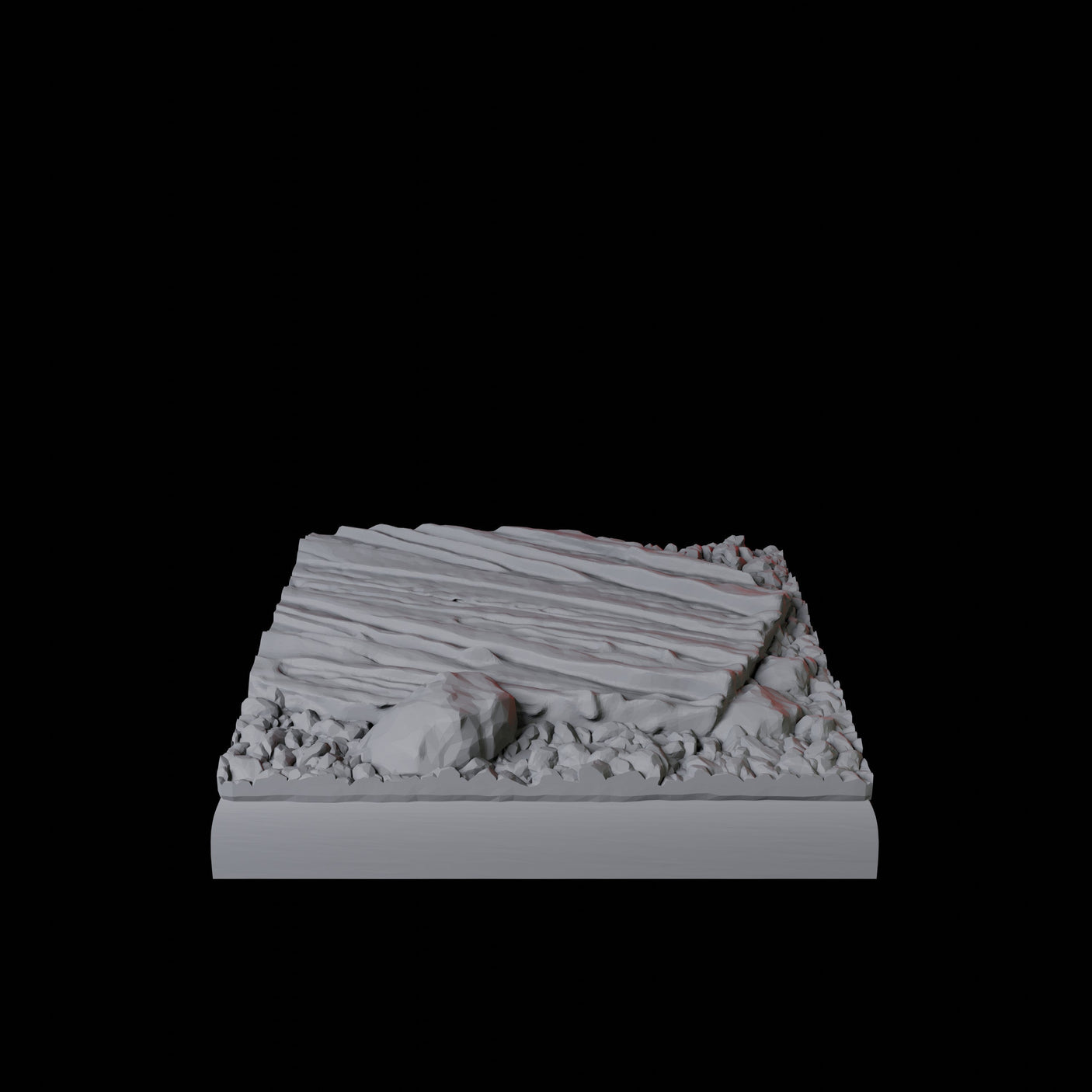 Graveyard Base Pack - 20mm Squares Miniature for Dungeons and Dragons, Pathfinder or other TTRPGs
