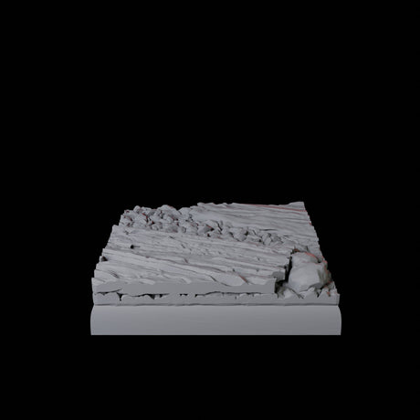 Graveyard Base Pack - 20mm Squares Miniature for Dungeons and Dragons, Pathfinder or other TTRPGs