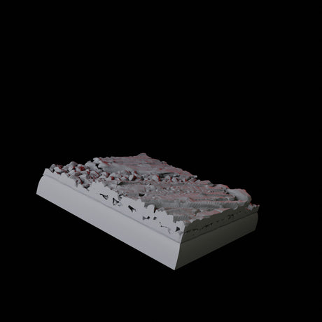 Graveyard Base Pack - 20mm Squares Miniature for Dungeons and Dragons, Pathfinder or other TTRPGs