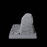 Graveyard Base Pack - 20mm Squares Miniature for Dungeons and Dragons, Pathfinder or other TTRPGs