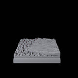 Graveyard Base Pack - 20mm Squares Miniature for Dungeons and Dragons, Pathfinder or other TTRPGs