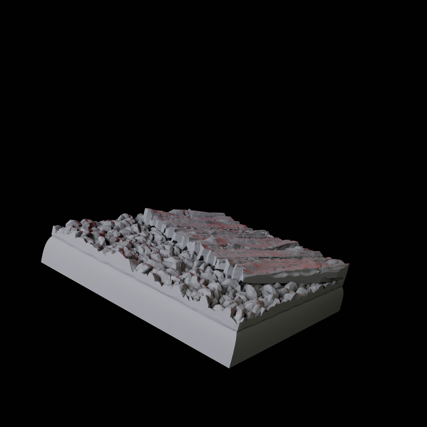 Graveyard Base Pack - 20mm Squares Miniature for Dungeons and Dragons, Pathfinder or other TTRPGs