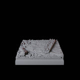 Graveyard Base Pack - 20mm Squares Miniature for Dungeons and Dragons, Pathfinder or other TTRPGs