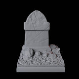 Graveyard Base Pack - 20mm Squares Miniature for Dungeons and Dragons, Pathfinder or other TTRPGs