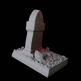 Graveyard Base Pack - 20mm Squares Miniature for Dungeons and Dragons, Pathfinder or other TTRPGs