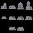 Graveyard Base Pack - 20mm Squares Miniature for Dungeons and Dragons, Pathfinder or other TTRPGs