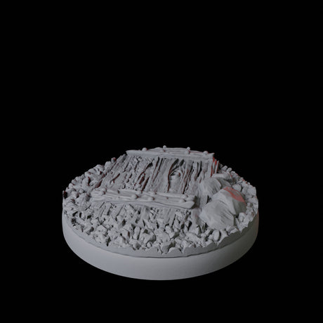 Graveyard Base Pack - 25mm Circles Miniature for Dungeons and Dragons, Pathfinder or other TTRPGs