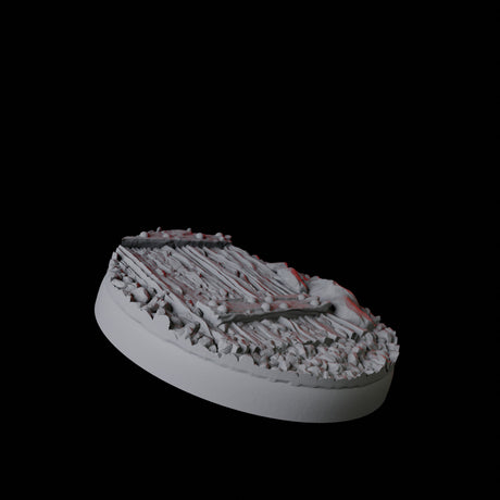 Graveyard Base Pack - 25mm Circles Miniature for Dungeons and Dragons, Pathfinder or other TTRPGs