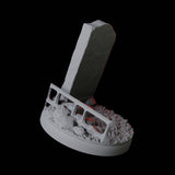 Graveyard Base Pack - 25mm Circles Miniature for Dungeons and Dragons, Pathfinder or other TTRPGs