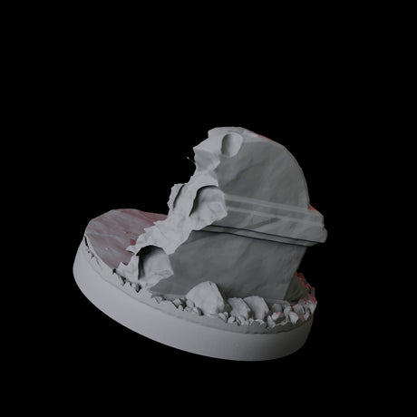 Graveyard Base Pack - 25mm Circles Miniature for Dungeons and Dragons, Pathfinder or other TTRPGs