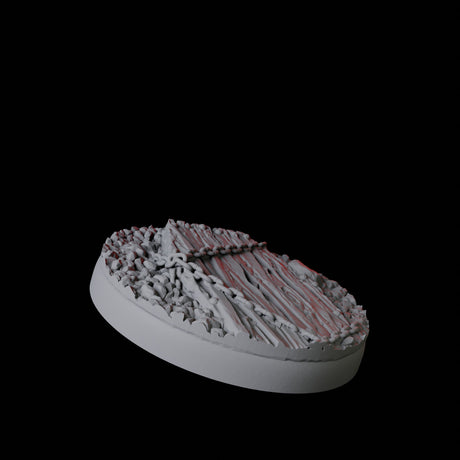 Graveyard Base Pack - 25mm Circles Miniature for Dungeons and Dragons, Pathfinder or other TTRPGs