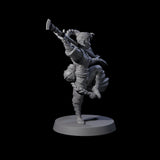 Great Hair Halfling Monk Miniature for Dungeons and Dragons, Pathfinder or other TTRPGs