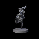 Great Hair Halfling Monk Miniature for Dungeons and Dragons, Pathfinder or other TTRPGs