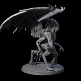 Greater Mutated Wyrmspawn Miniature for Dungeons and Dragons, Pathfinder or other TTRPGs