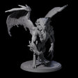 Greater Mutated Wyrmspawn Miniature for Dungeons and Dragons, Pathfinder or other TTRPGs