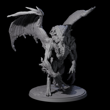 Greater Mutated Wyrmspawn Miniature for Dungeons and Dragons, Pathfinder or other TTRPGs
