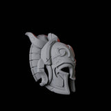 Greek Helmet A Miniature for Dungeons and Dragons, Pathfinder or other TTRPGs