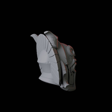 Greek Helmet A Miniature for Dungeons and Dragons, Pathfinder or other TTRPGs