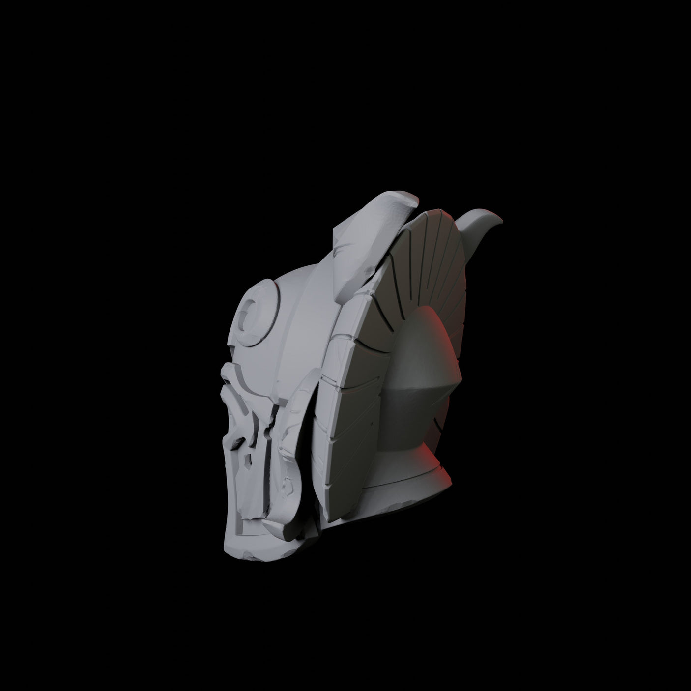 Greek Helmet A Miniature for Dungeons and Dragons, Pathfinder or other TTRPGs