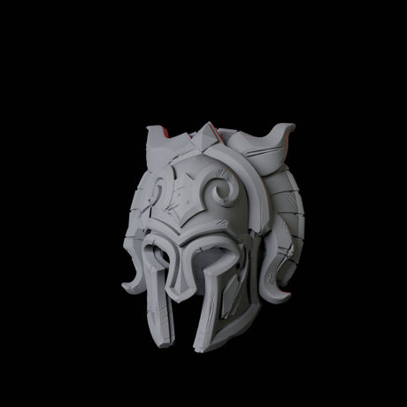Greek Helmet A Miniature for Dungeons and Dragons, Pathfinder or other TTRPGs