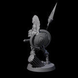 Greek Inspired Spear Hoplite A Miniature for Dungeons and Dragons, Pathfinder or other TTRPGs
