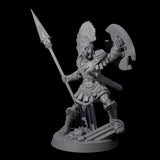 Greek Inspired Spear Hoplite C Miniature for Dungeons and Dragons, Pathfinder or other TTRPGs