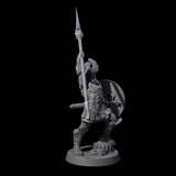 Greek Inspired Spear Hoplite E Miniature for Dungeons and Dragons, Pathfinder or other TTRPGs